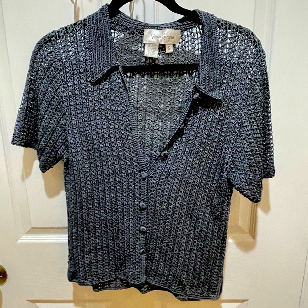 Vera Cristina crochet blouse